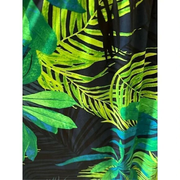 Covington Milk Maid Tropical Beachy Cruise Halter Maxi Spaghetti Straps Jersey - Picture 7 of 13